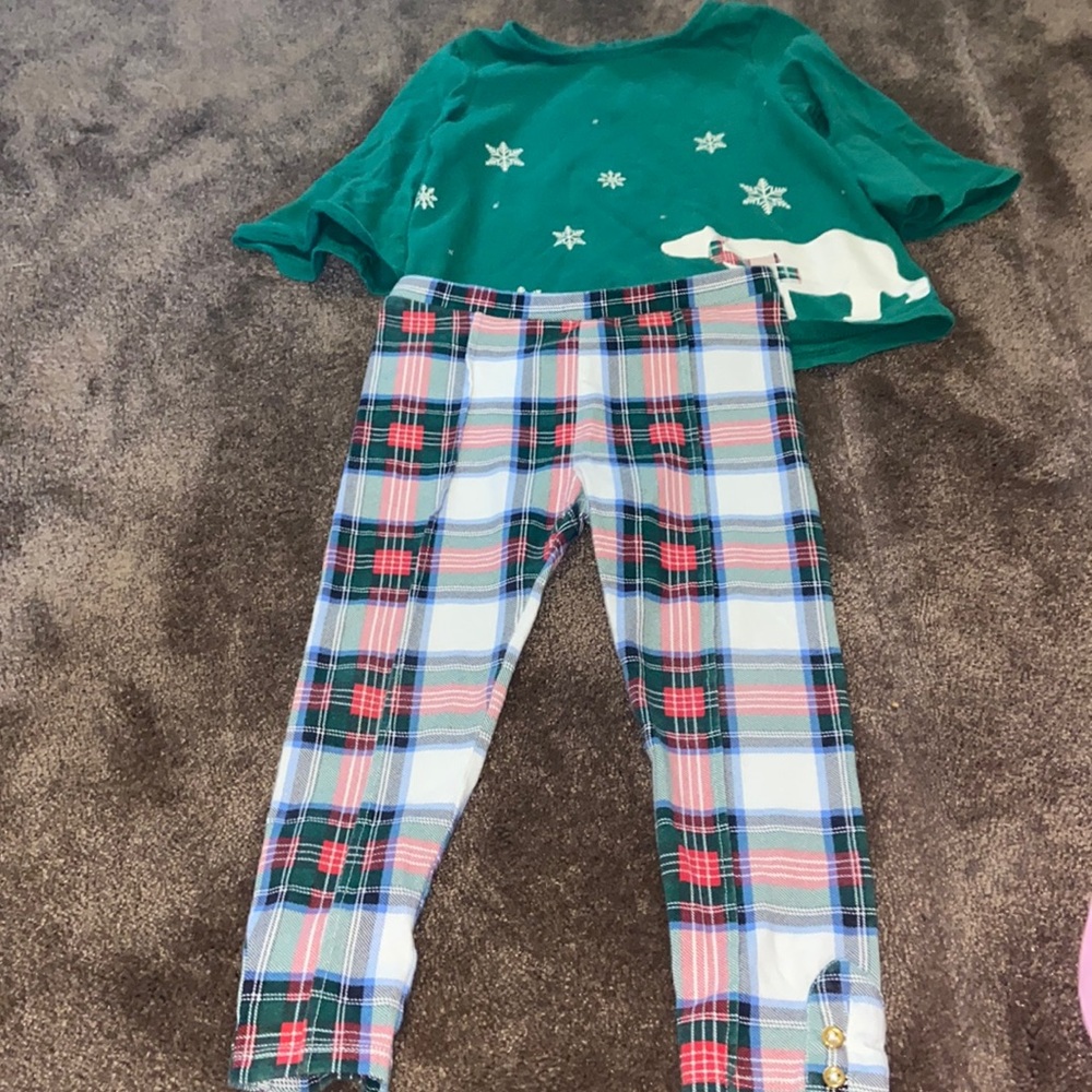 Toddler girl shirt and leggings